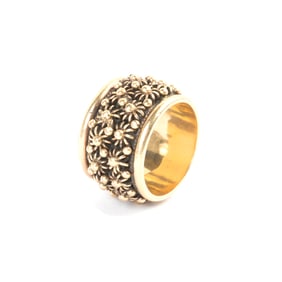 14k Yellow Gold Ring.