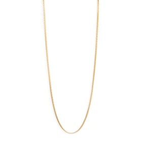 18k Yellow Gold Neck Chain.