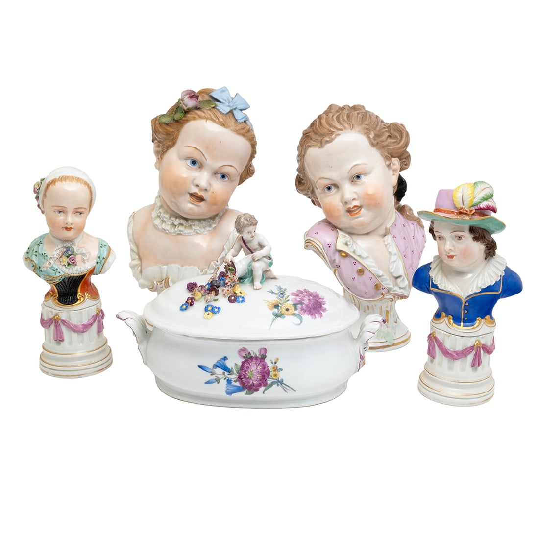 Meissen Marcolini Porcelain and Dresden Style Articles (1 of 2)
