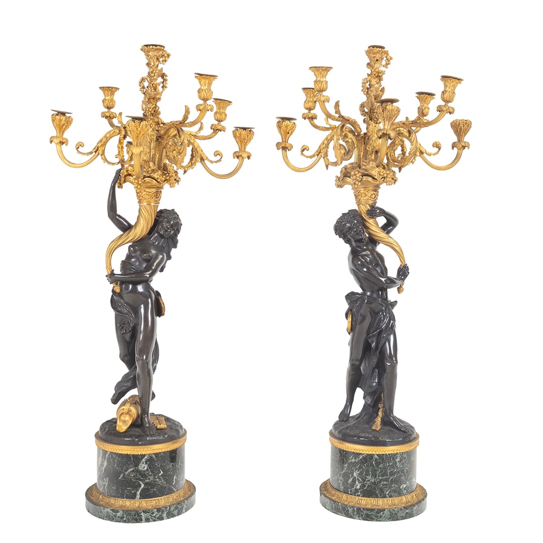 Clodion Pair of Figural Candelabra (1 of 6)