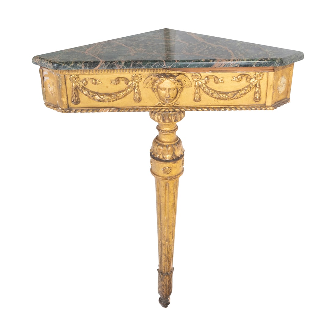Pair of Neoclassical Style Giltwood Corner Consoles (1 of 5)
