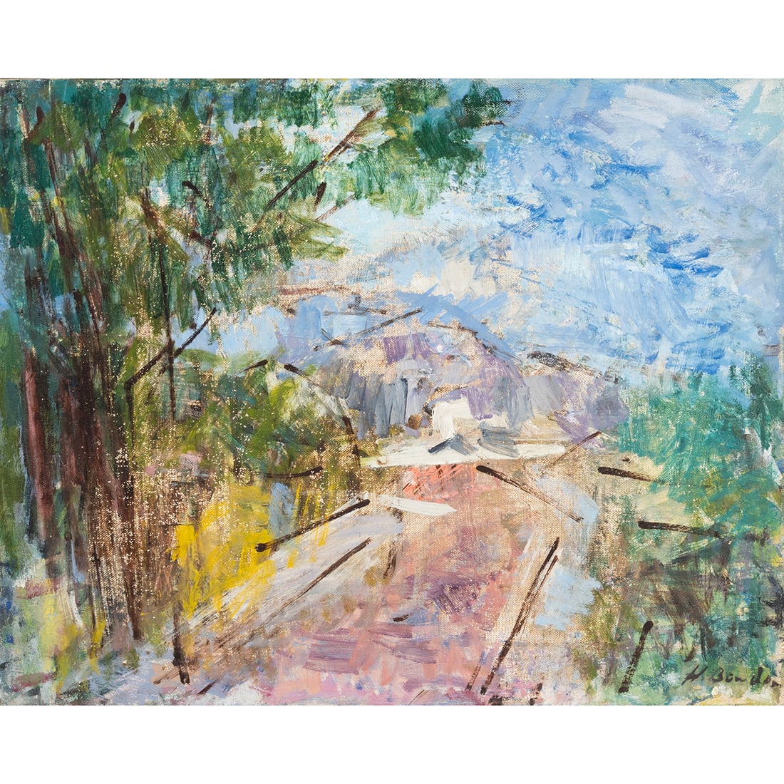 Harry Bowden, Race Point Road, oil (1 of 4)