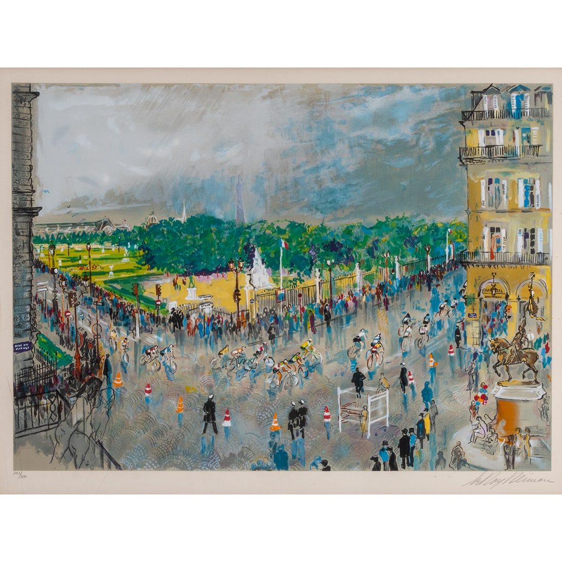 Leroy Neiman, Tour De France, serigraph (1 of 5)