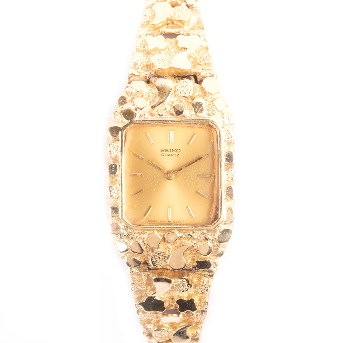 Seiko 14k Yellow Gold, Stainless Steel Wristwatch. (1 of 4)