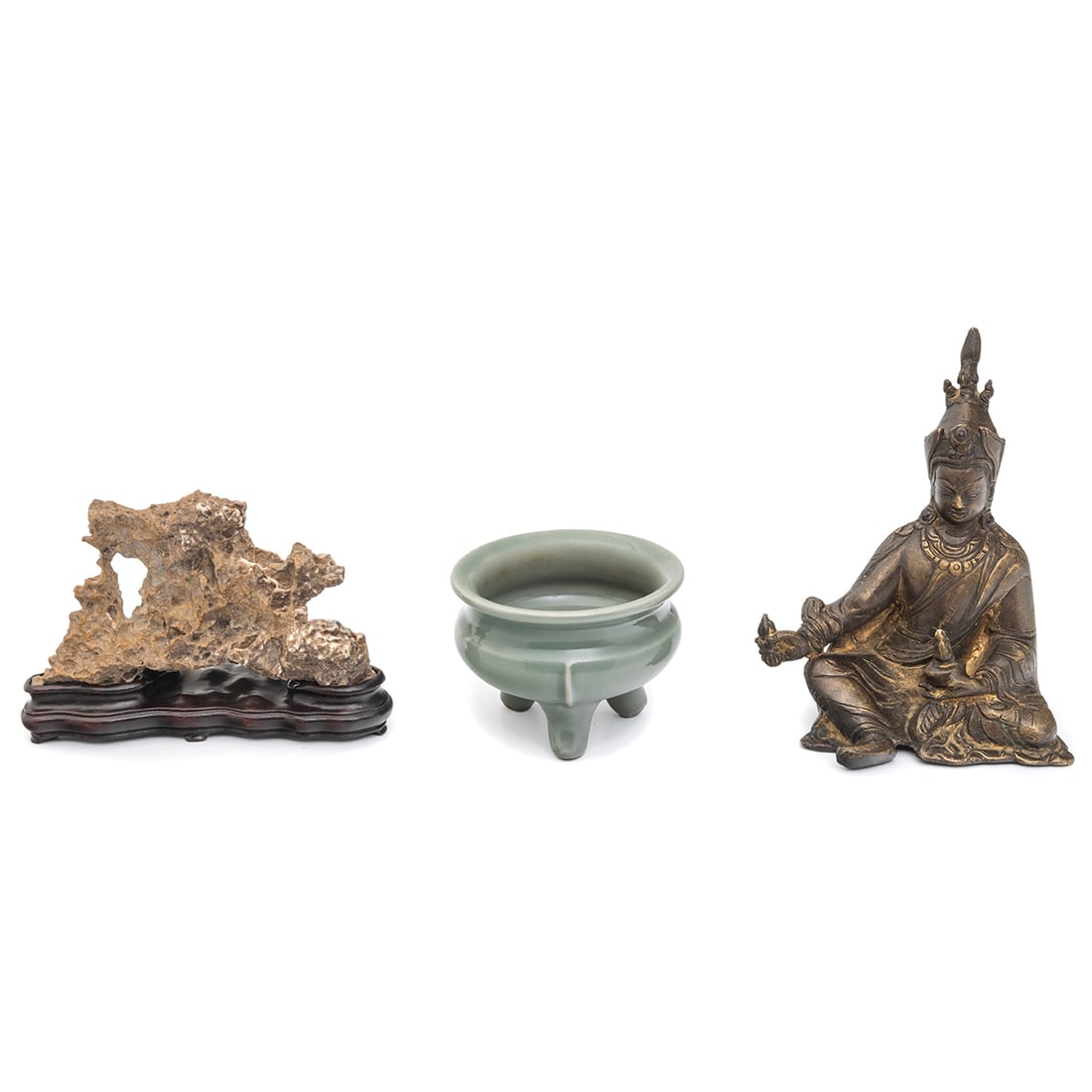 Group of Three Chinese and Tibetan Collectables (1 of 4)