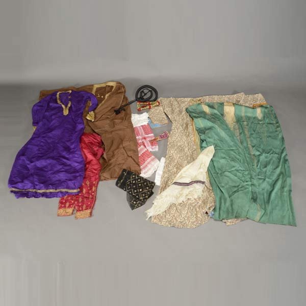 Group of Middle Eastern Three Robes and Clothing: Group of Middle Eastern Three Robes and Clothing