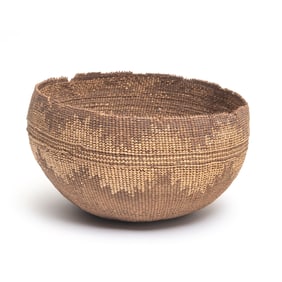 Native American Pacific Northwest Basket, Possibly Hupa