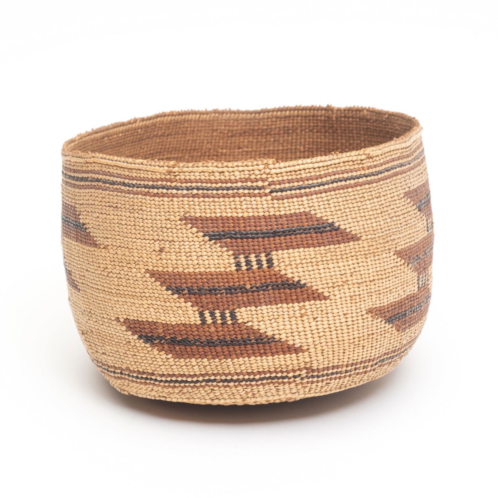 Native American Northern California Basket, Poss Hupa (1 of 4)