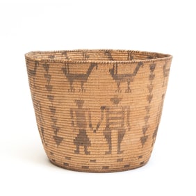 Native American Pima Figural Basket