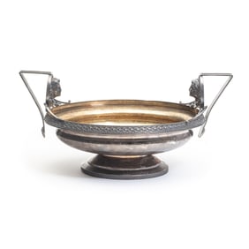 Wood & Hughes Sterling Silver Chased Center Bowl