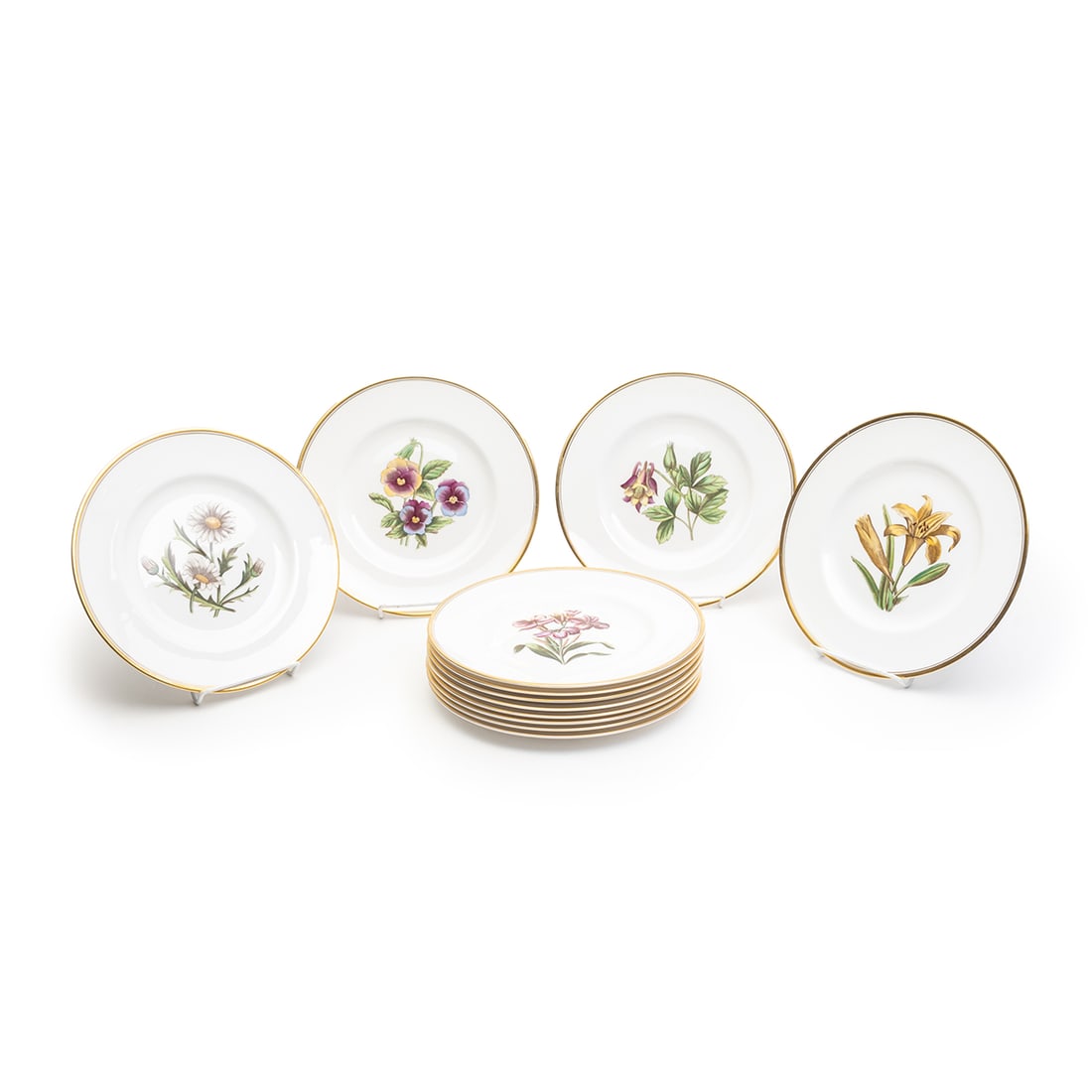 Williamson for Royal Worcester Porcelain Floral Dishes (1 of 4)