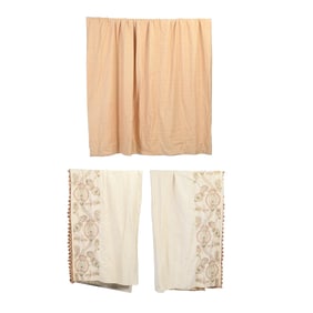 Three Fortuny Draped Panels