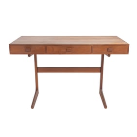 Georg Petersens Mid Century Modern Danish Teak Desk