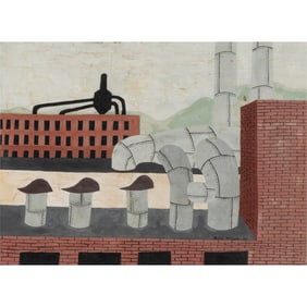 Ralph McGuire, Cotton Mill, oil