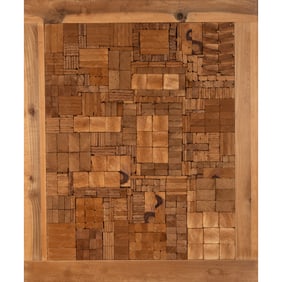 Ralph McGuire, Assemblage, tessellated panel
