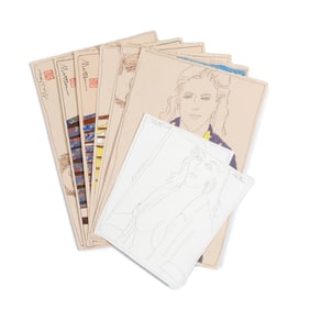 Rip Matteson, eight drawings