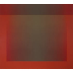 John Day, Red, acrylic mixed media