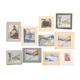 Ellen Tornquist, ten colored woodcuts