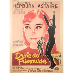 French Film Poster, Drole de Frimousse