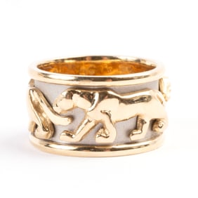14k Yellow Gold Ring.