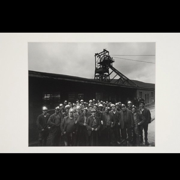 BRUCE DAVIDSON Untitled, Welsh Miners Series: BRUCE DAVIDSON (American b.1933) Untitled (Welsh Miners Series) Gelatin silver print Image: 12 x 14.7 inches/ 30.5 x 37.3 centimetersSheet: 16 x 20 inches/ 40.6 x 50.8 centimeters Verso: Signed lower