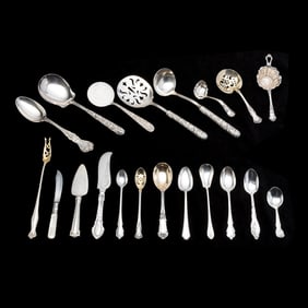 Collection of Sterling Flatware and Serving Pieces