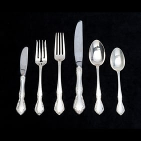 Gorham Andante Pattern Sterling Flatware Partial Set