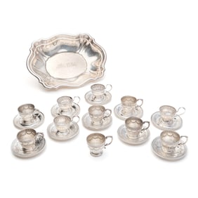 Collection Sterling Silver Table Articles Incl Shreve