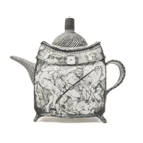 Edward Eberle, "The Eye That is Found When On" Teapot