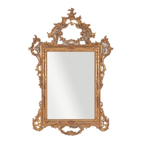 Rococo Style Giltwood Wall Mirror