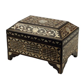 Moorish Style Inlaid Table Box