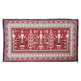 Navajo Yei Rug