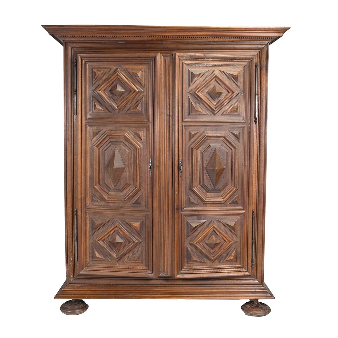 Louis XIV Style Walnut Armoire (1 of 6)