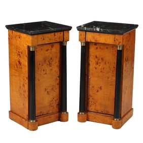 Pair of Empire Style Nightstands