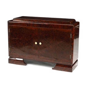 Art Deco Style Two Door Cabinet