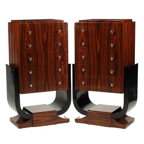 Pair of Art Deco Style Chests of Drawers