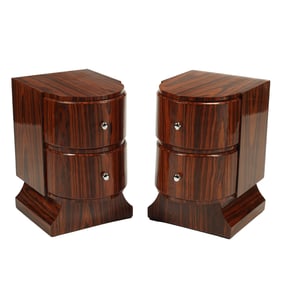 Pair of Art Deco Style Nightstands