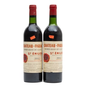 Two Bottles, 1984 Chateau-Figeac St. Emilion Wine