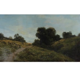 Ransome Gillet Holdredge, Valley Landscape, oil
