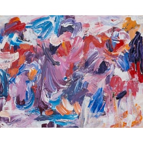 Judith Lindbloom, Themes from Angels, acrylic on paper
