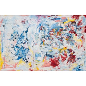 Judith Lindbloom, Places in Motion..., acrylic on paper