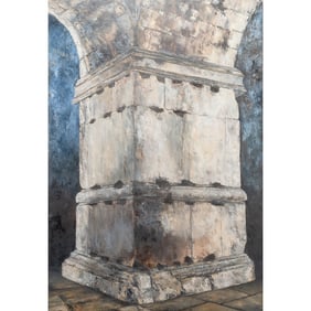 Ev Thomas, Arch, oil on canvas