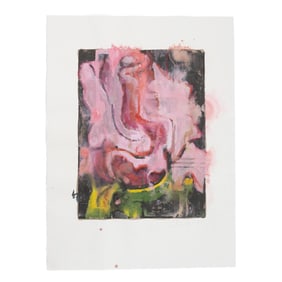 Aaron Fink, Abstract Composition, watercolor