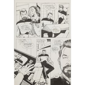 Star Trek, Next Generation, Comic Illustration
