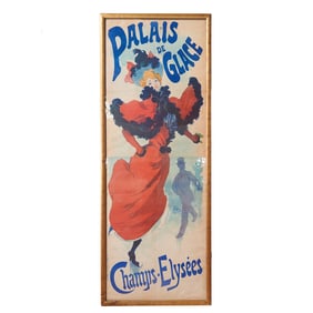Jules Cheret, Palais de Glace Champs Elysees, litho