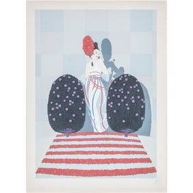 Erte, Lafayette, serigraph
