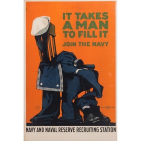 Charles S. Duncan, Navy Recruitment Poster