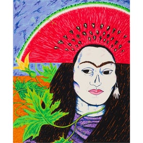 Ester Hernandez, If this is Death-I like it, serigraph