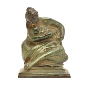 Robert Ingersoll Aitken, Mother & Child, bronze