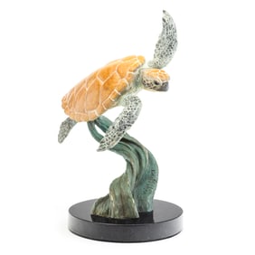 Robert Wyland, The Ancient Mariner, bronze